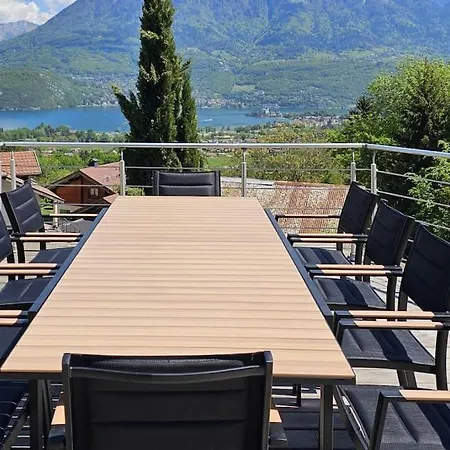 Le Bella Vista, Vue Panoramique & Montagne Villa *